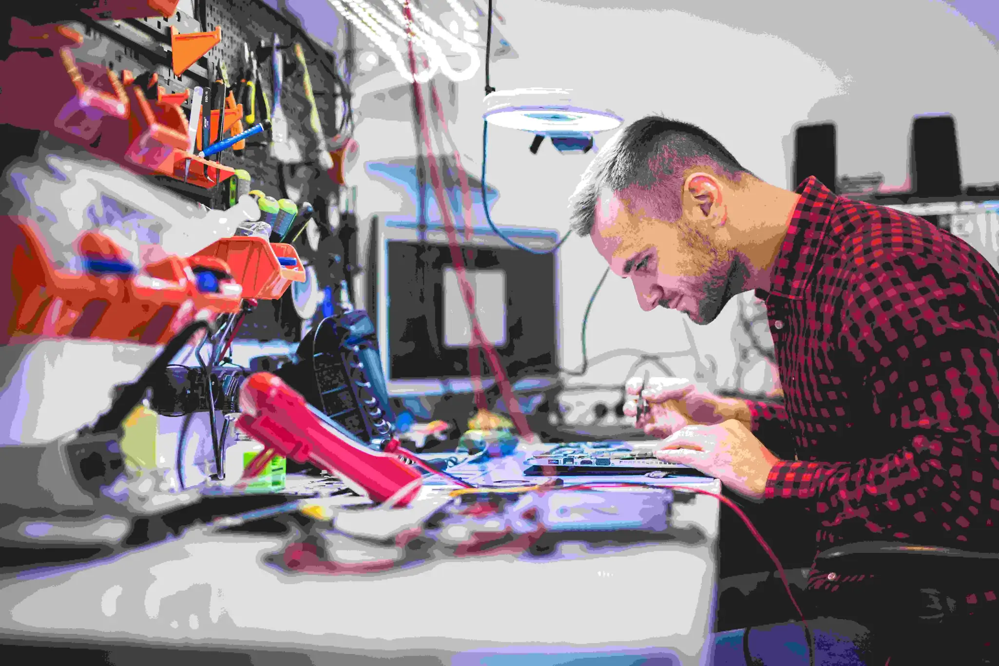 benpcrepair repairing a laptop